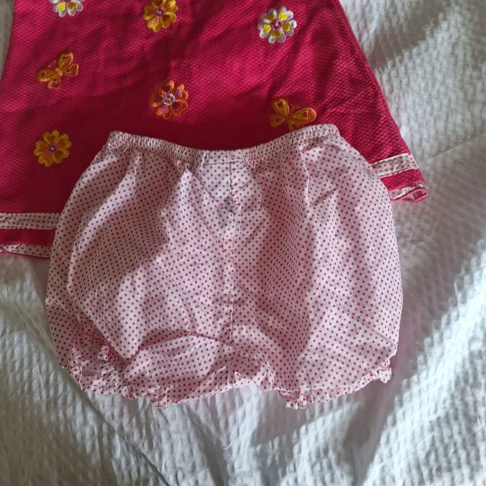 youngland 2 piece dress 6 to 9 months